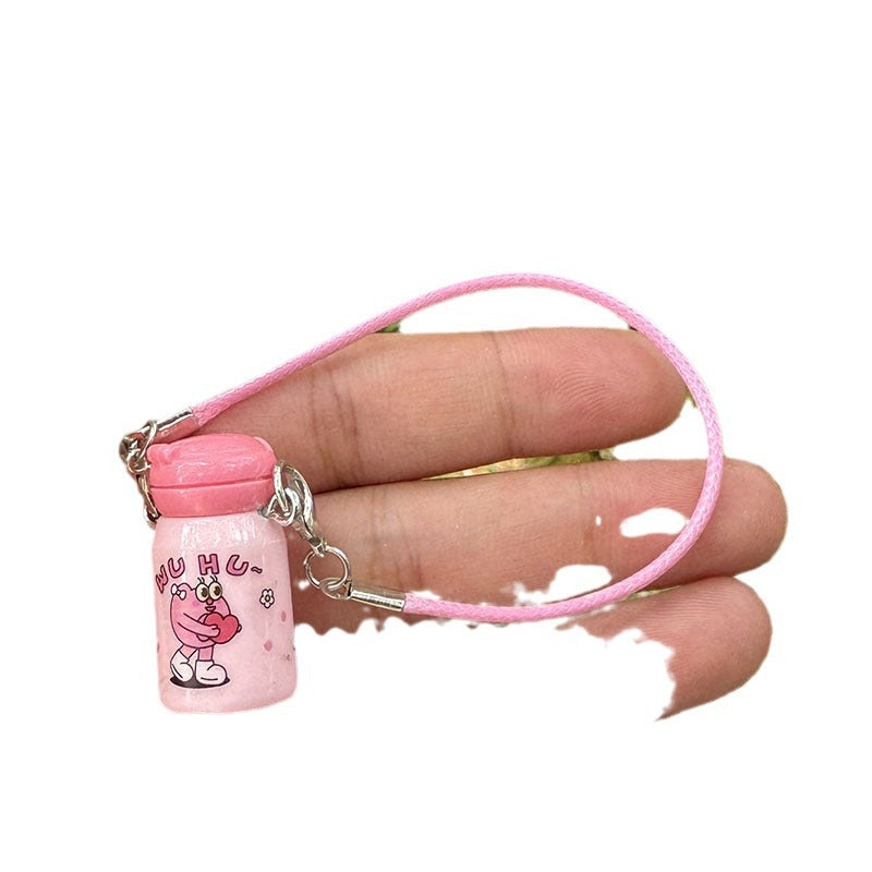 Wholesale Mini kettle thermos cup pendant cute small bottle doll accessories