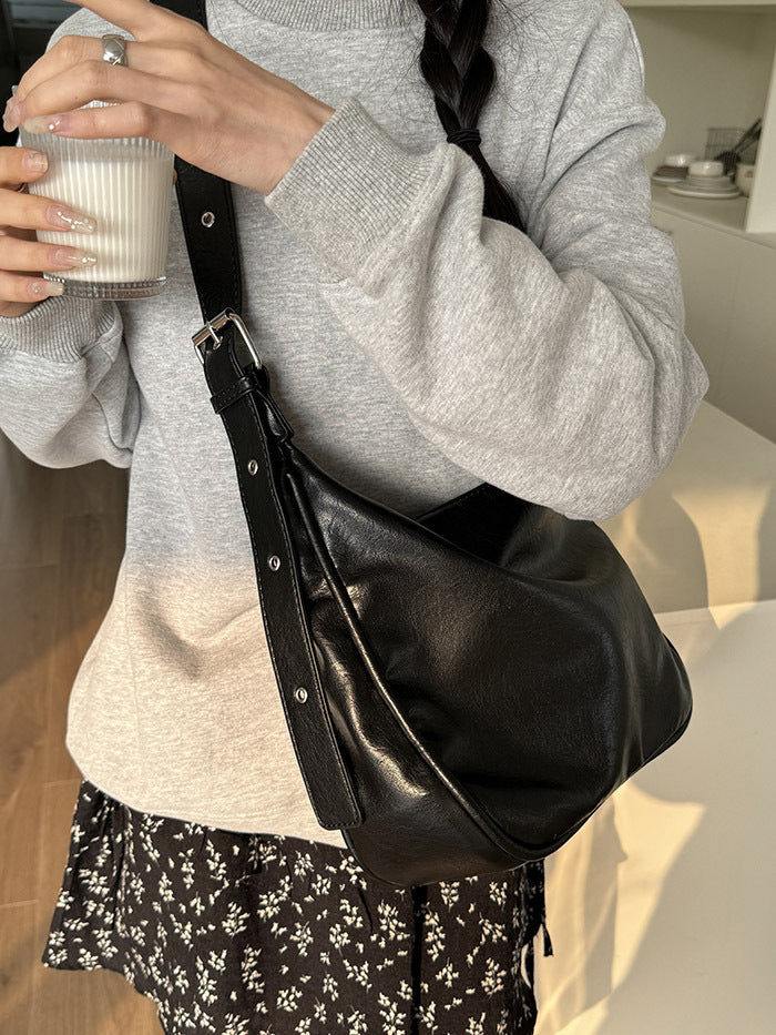 Wholesale Autumn/winter Retro Fashion Niche Large-capacity and Versatile Tote Bag