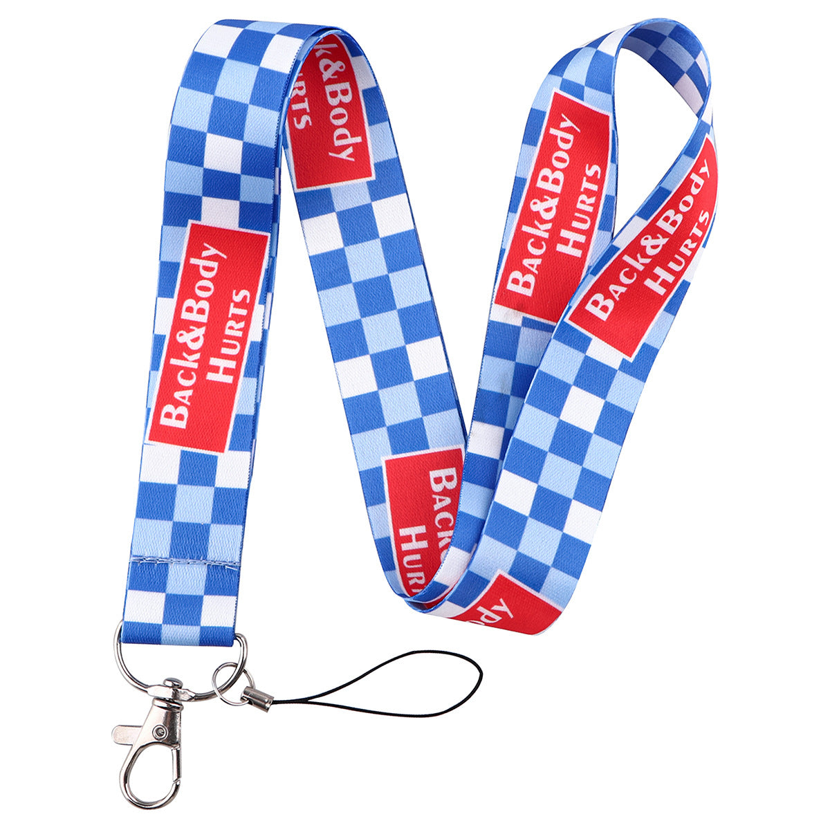 Wholesale Text Quotes Lanyard Card Holder Webbing Combination Work Card