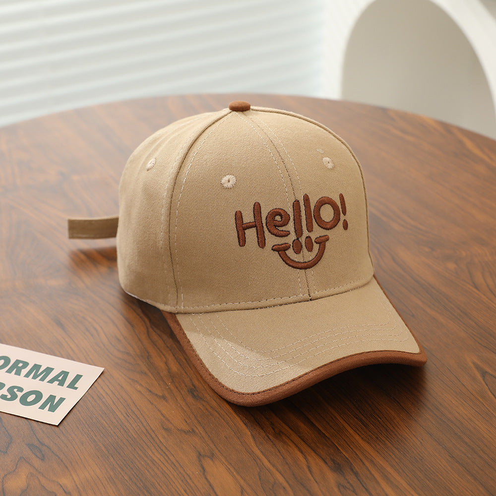 Wholesale Children's baseball cap with embroidered letters