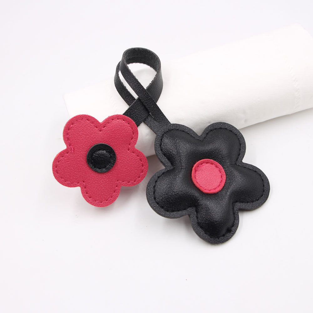 Wholesale Cherry Blossom Cute Animal Leather Bag Charm Pendant Stylish Fashion Accessory For Everyday Use And Resale