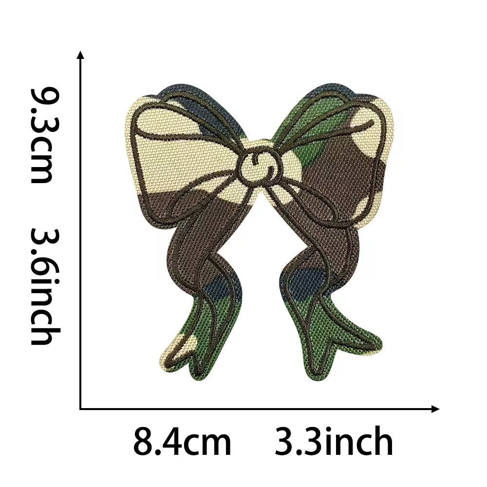Wholesale Split Bow Embroidery  DIY Patches