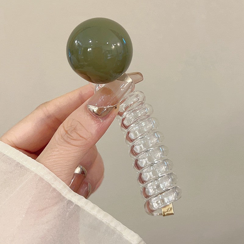 Wholesale Japanese Style Simple Bubble Braid High-grade Ponytail Braid Artifact Telephone Line Hair Scrunchies