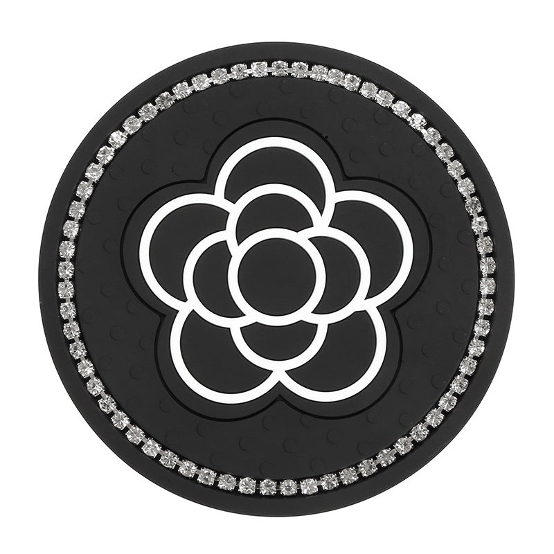 Coaster creativo de Silicone de Camellia Silicona al por mayor