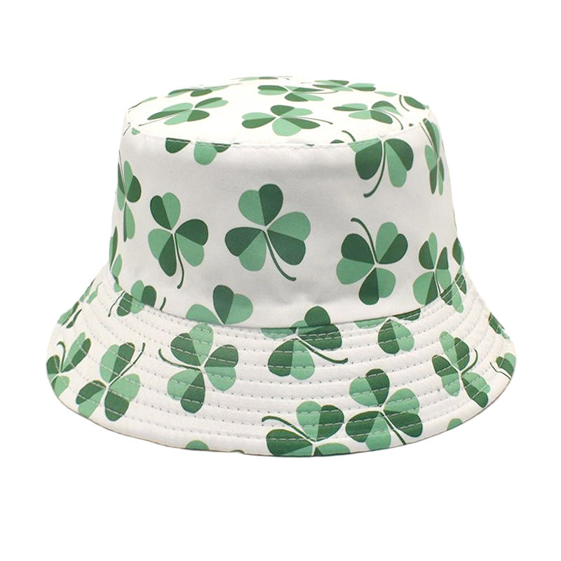 Sombrero de cubo de trébol de poliéster al por mayor
