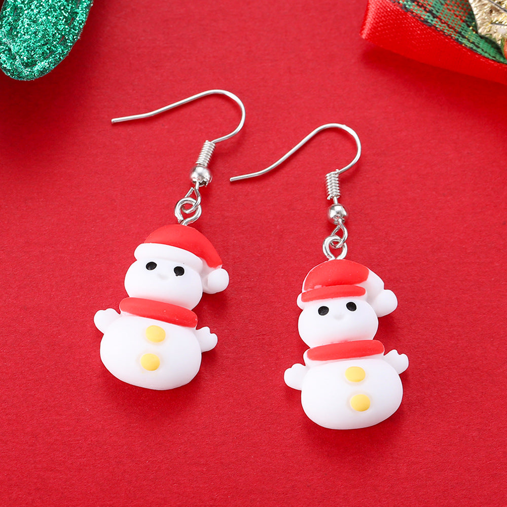 Wholesale Cute  and Reindeer Earrings for Christmas
