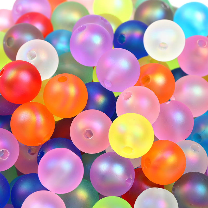 Wholesale of 50PCS/PACK Colored Shell Acrylic Beads