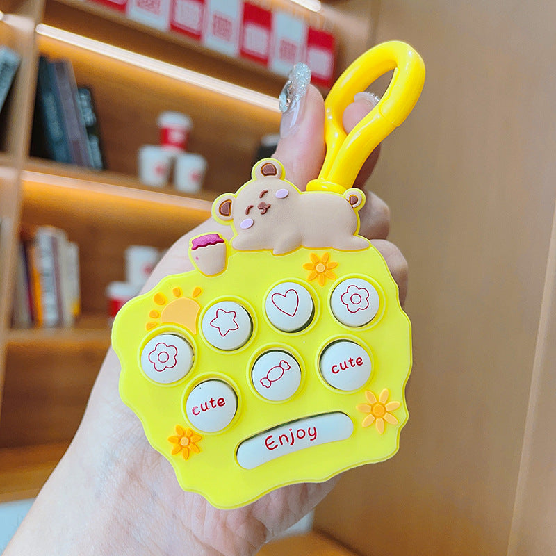 Wholesale Zinc Alloy Cartoon Doll Gopher Machine Keychain