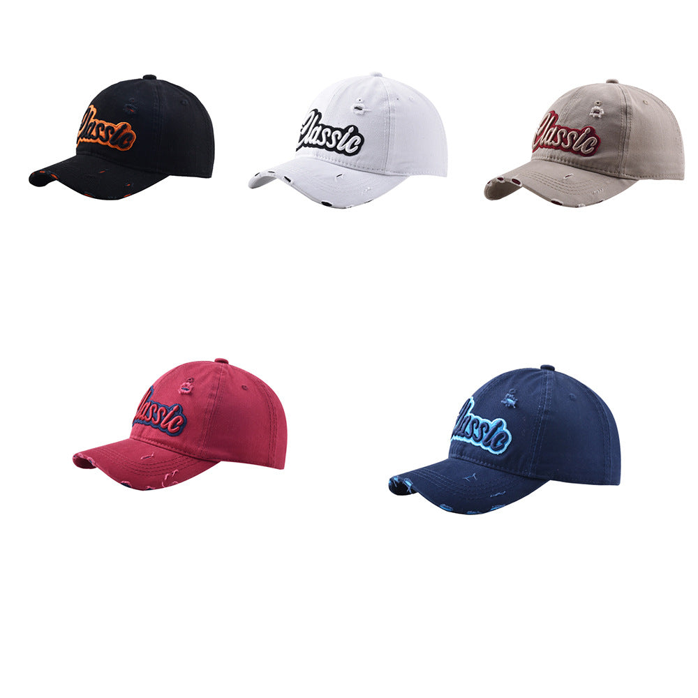 Wholesale Retro Letter Baseball Caps