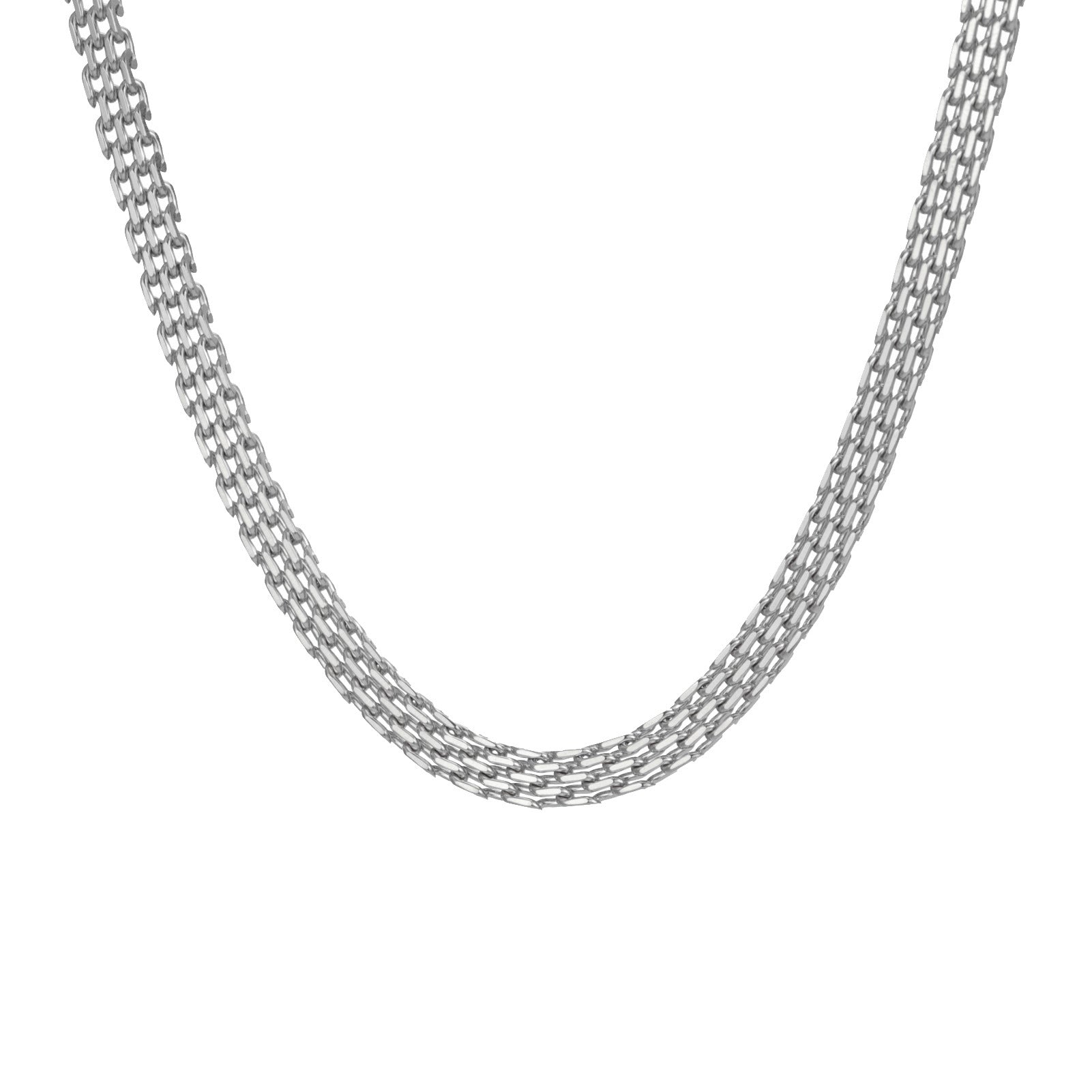 Wholesale Stainless Steel Mesh Necklace