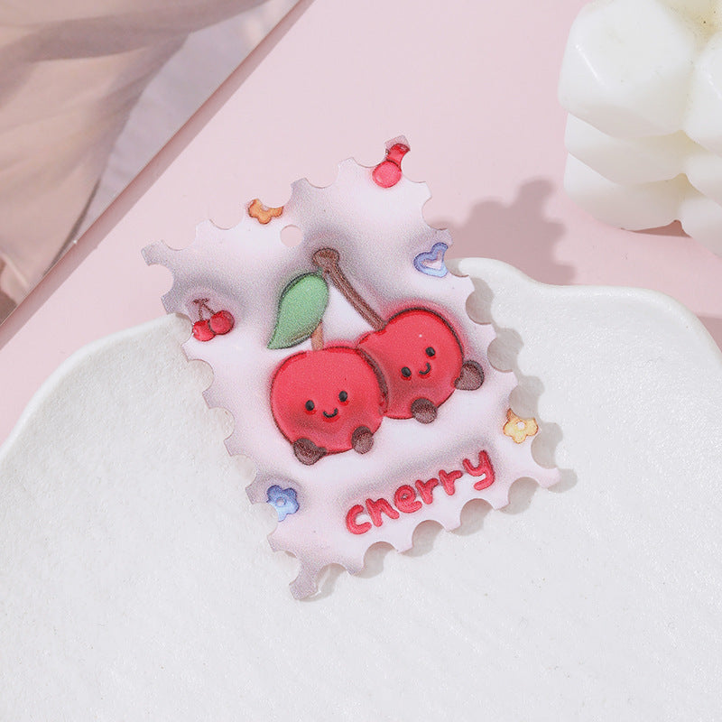 Wholesale 10pcs/ pack acrylic keychain pendant star keychain decoration