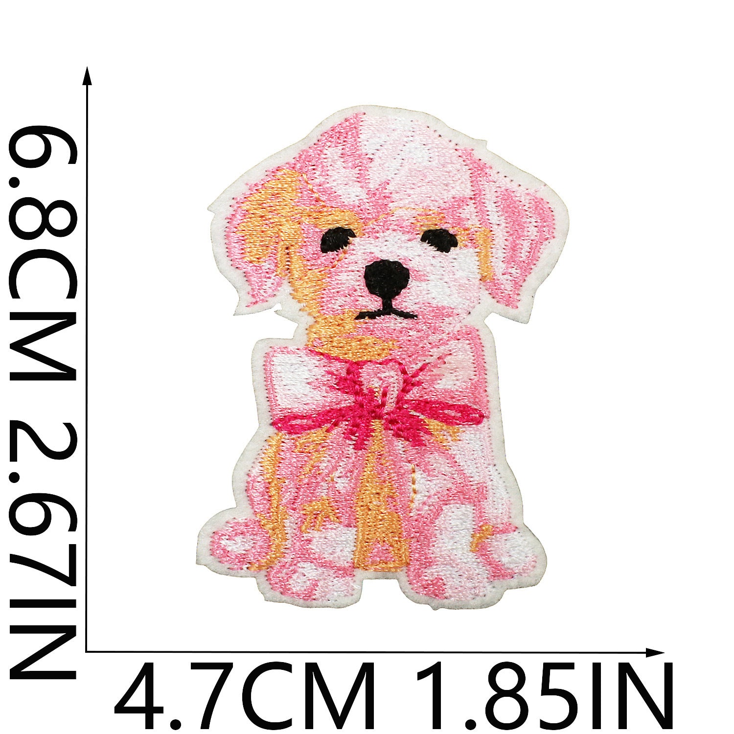 Wholesale Christmas Cartoon Dog And Penguin Embroidery Patch For Clothing And Hat Decoration