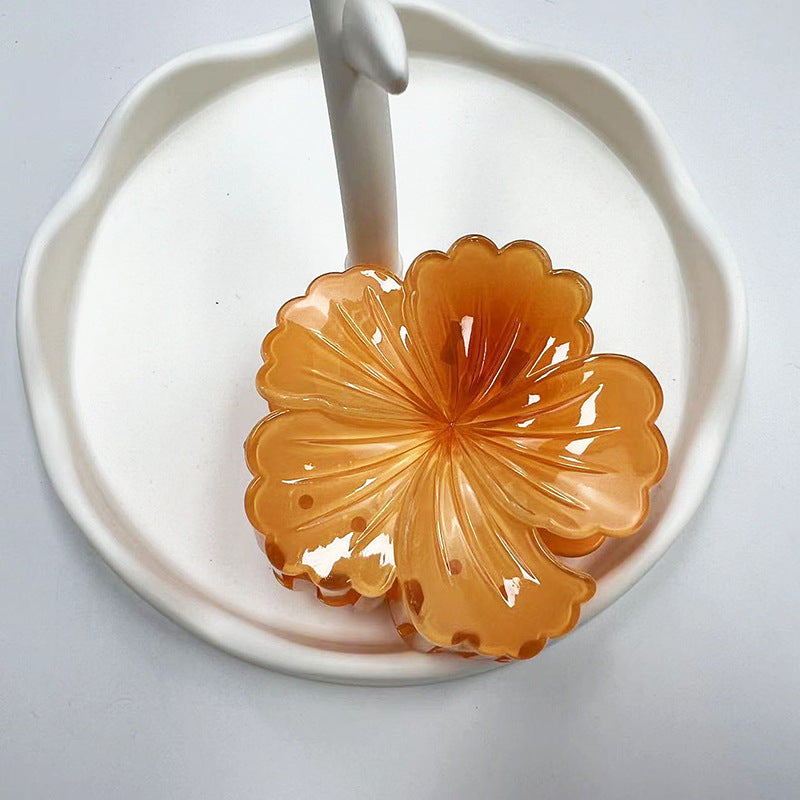 Wholesale Curly Flower Women's Fashion High-end Women's Shark Clip Hair Accessories