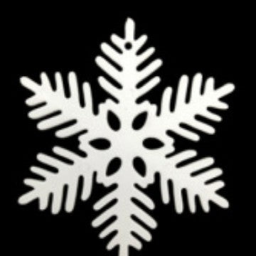 Wholesale Sales multi-style plastic snowflake  decoration