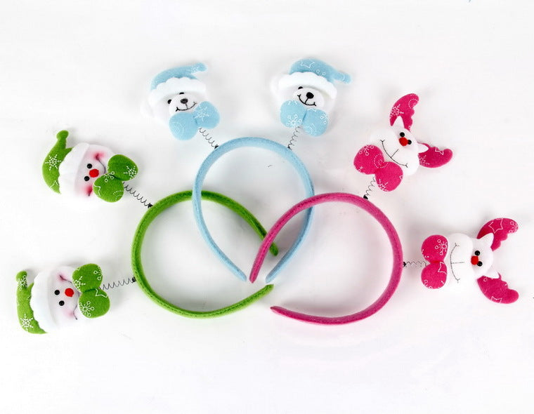 Wholesale Christmas Ornaments, Christmas Headband Party, Santa Hat Headband