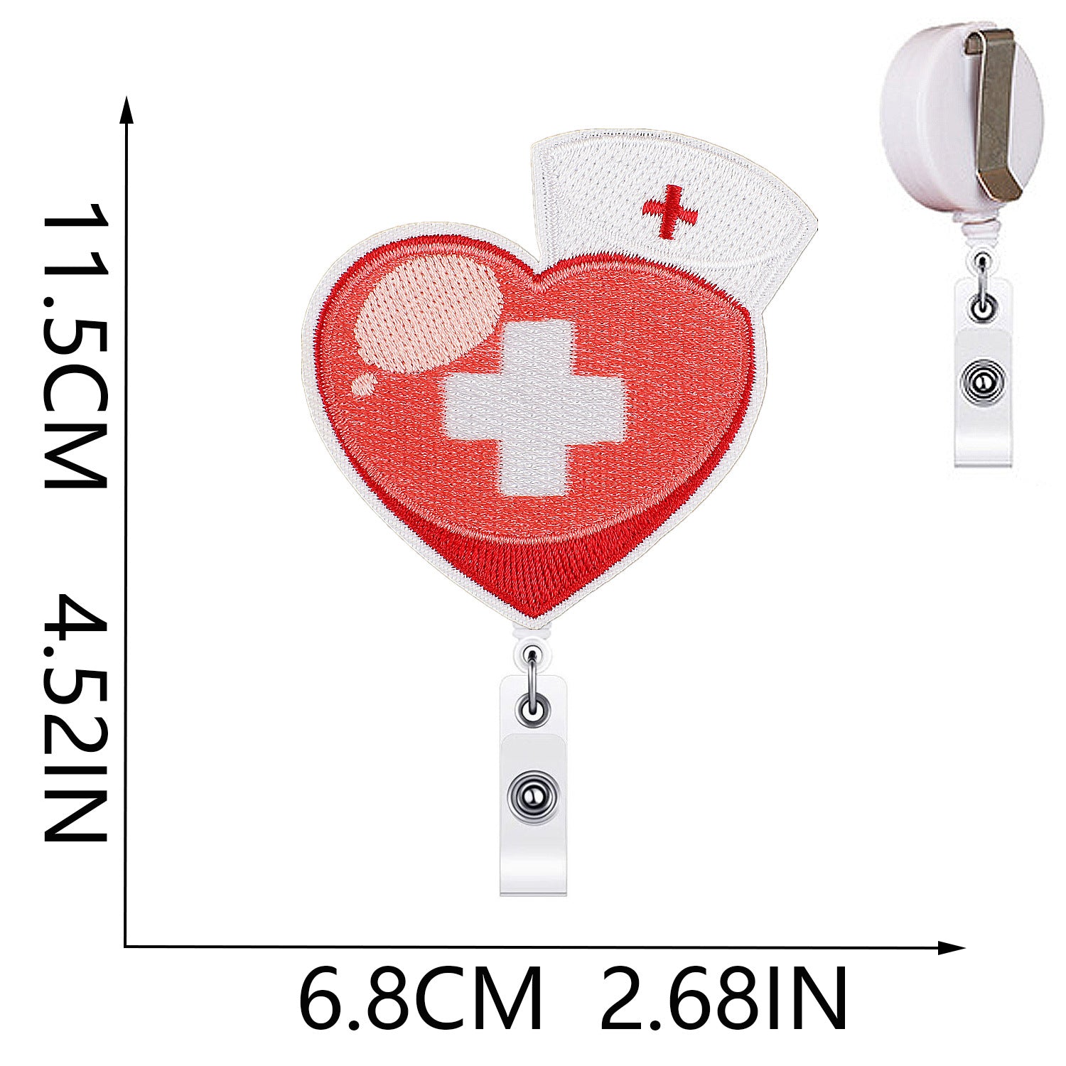 Wholesale medical embroidery cloth stickers