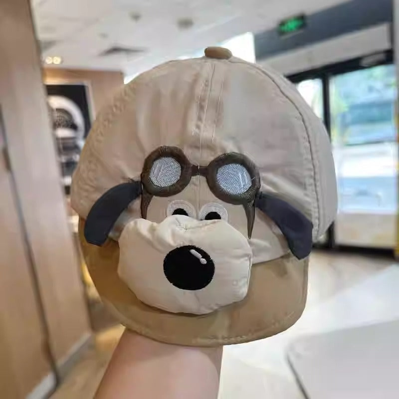 Wholesale Baby Cute Puppy Sunshade Bucket Hat