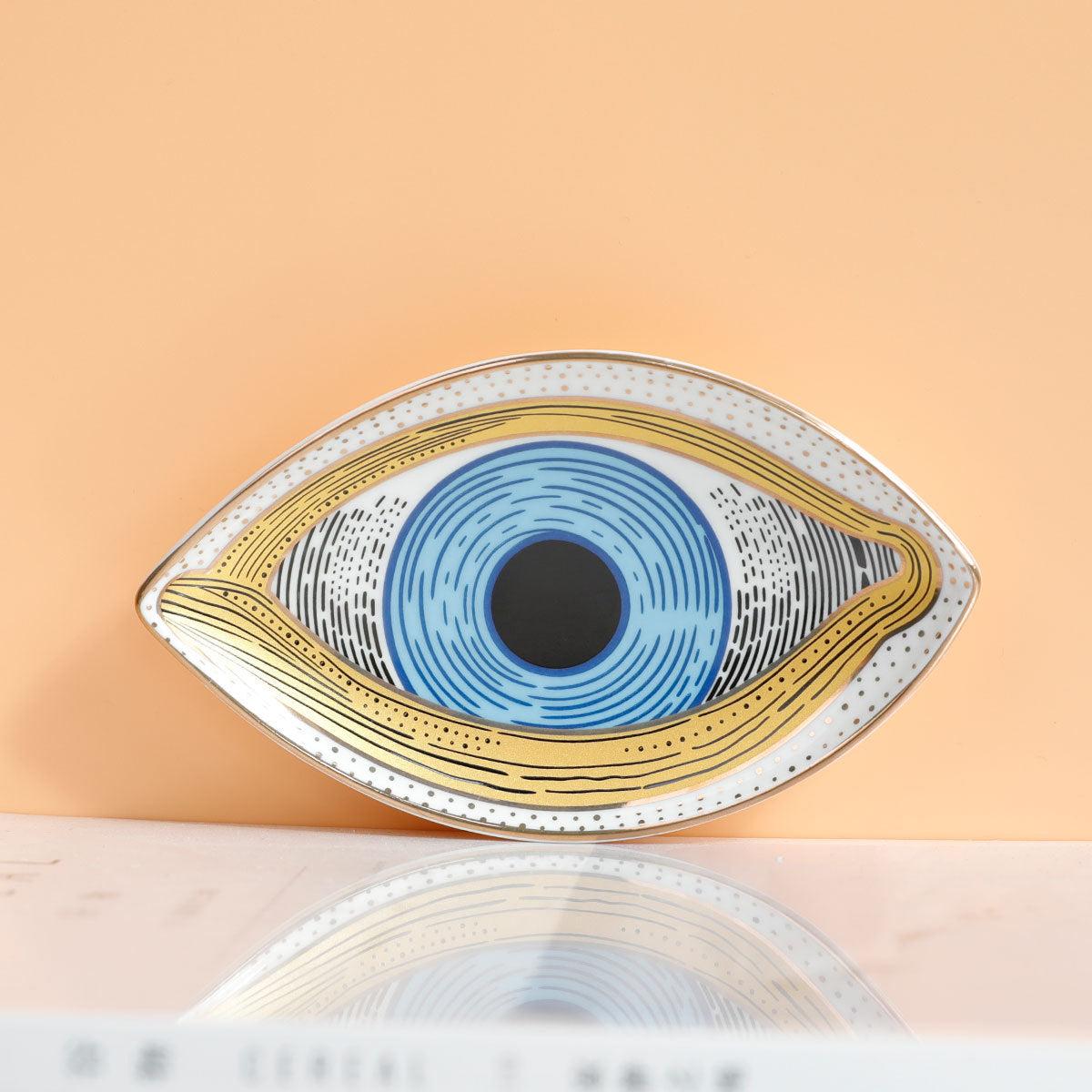Wholesale Devil's Eye Ceramic Jewelry Storage Box