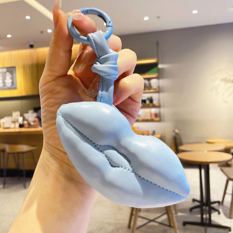 Keychains de labios de cuero al por mayor