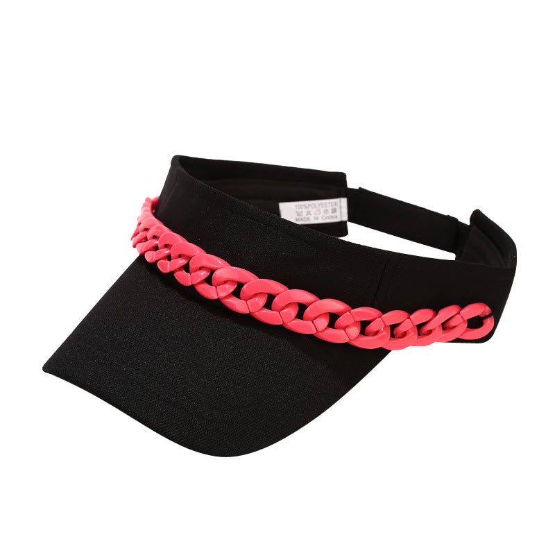 Wholesale Polyester Acrylic Chain Empty Top Hat