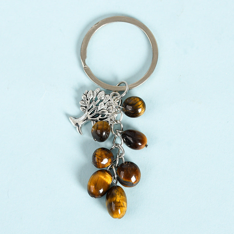 Wholesale Tree of Life Crystal Keychain