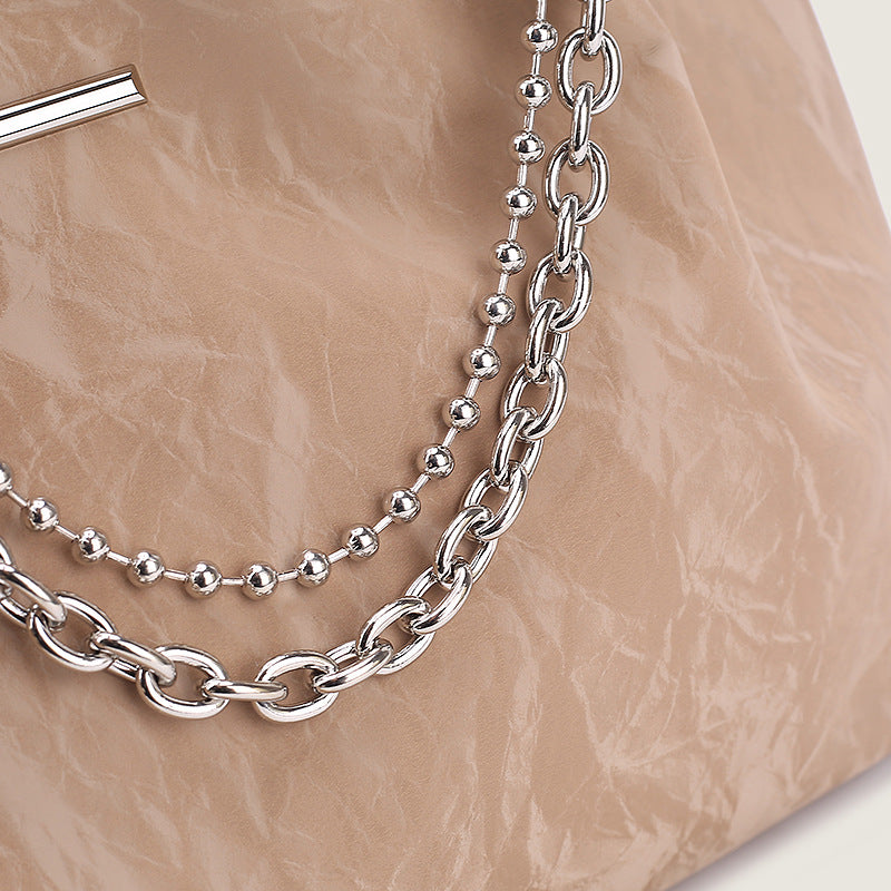 Wholesale 2023 Autumn and Winter PU Shoulder Large Capacity Bag