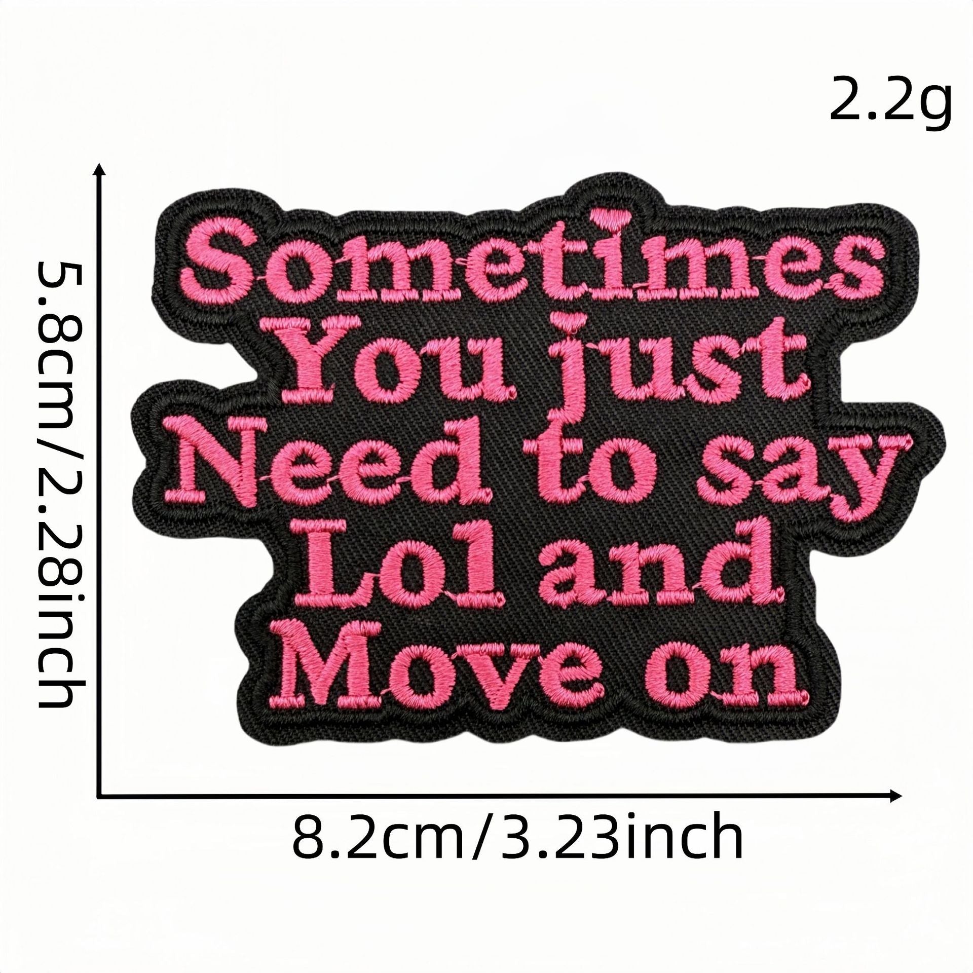 Wholesale Cartoon English Math Series Embroidery DIY Patches