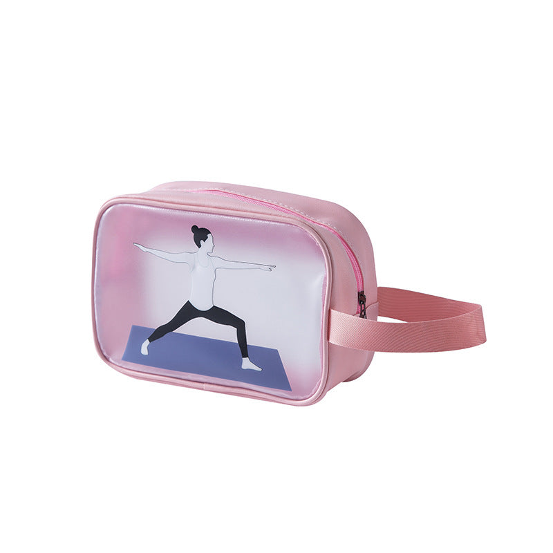 Wholesale TPU Dry Wet Separation Wash Bag Waterproof Handheld Makeup Bag