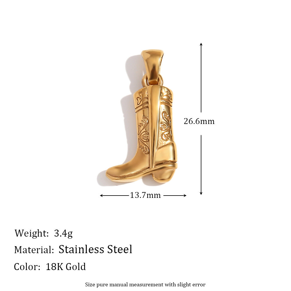 Wholesale 18K gold-plated bow wave pearl pendant