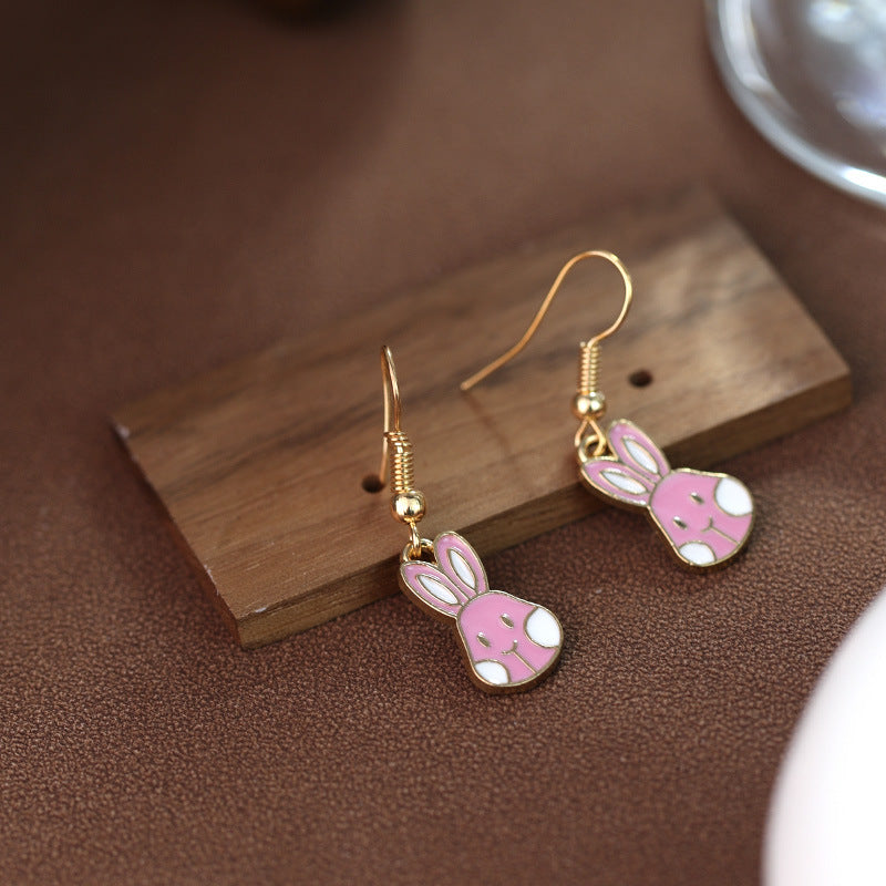 Wholesale Easter cartoon cute rabbit earrings