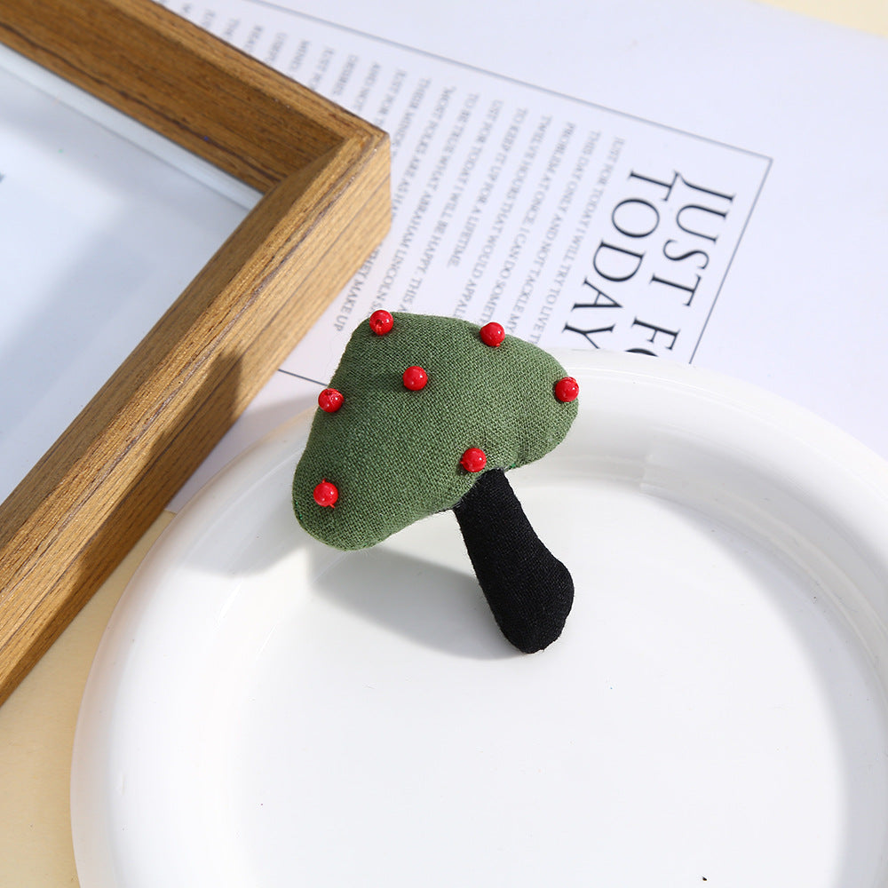 Wholesale 10pcs Cute mushroom Doll Accessories