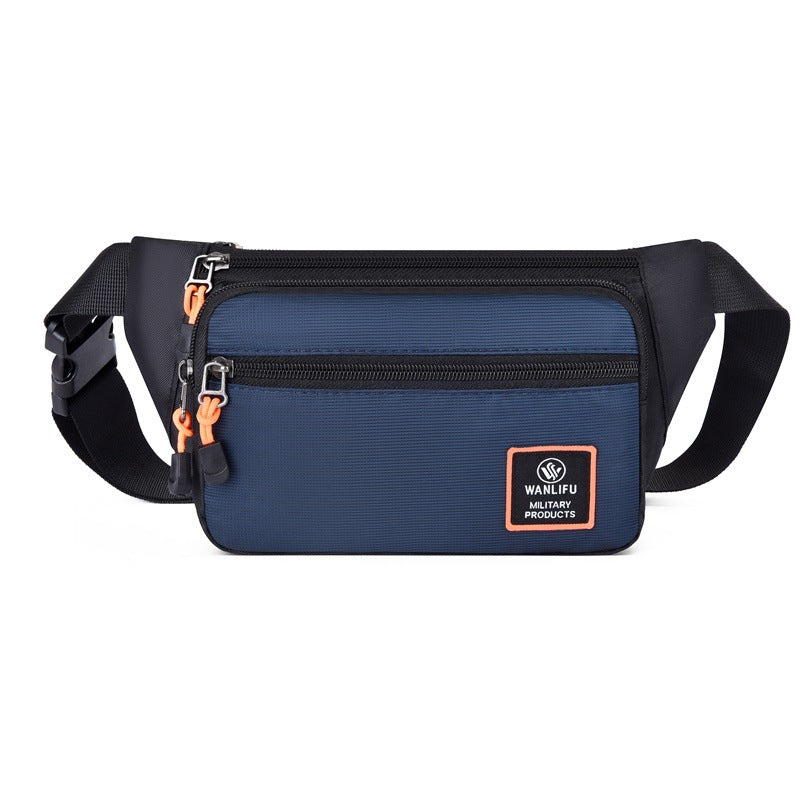 Wholesale Waist Bag Men Multi-compartment Chest Bag Messenger Bag