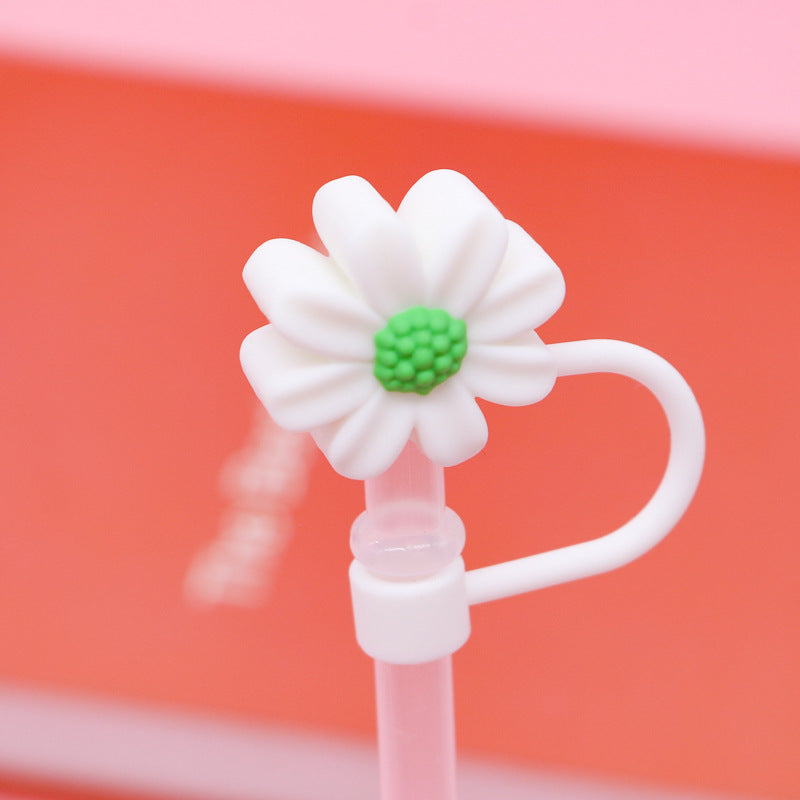 Wholesale Silicone Flower Tube Straw Hat