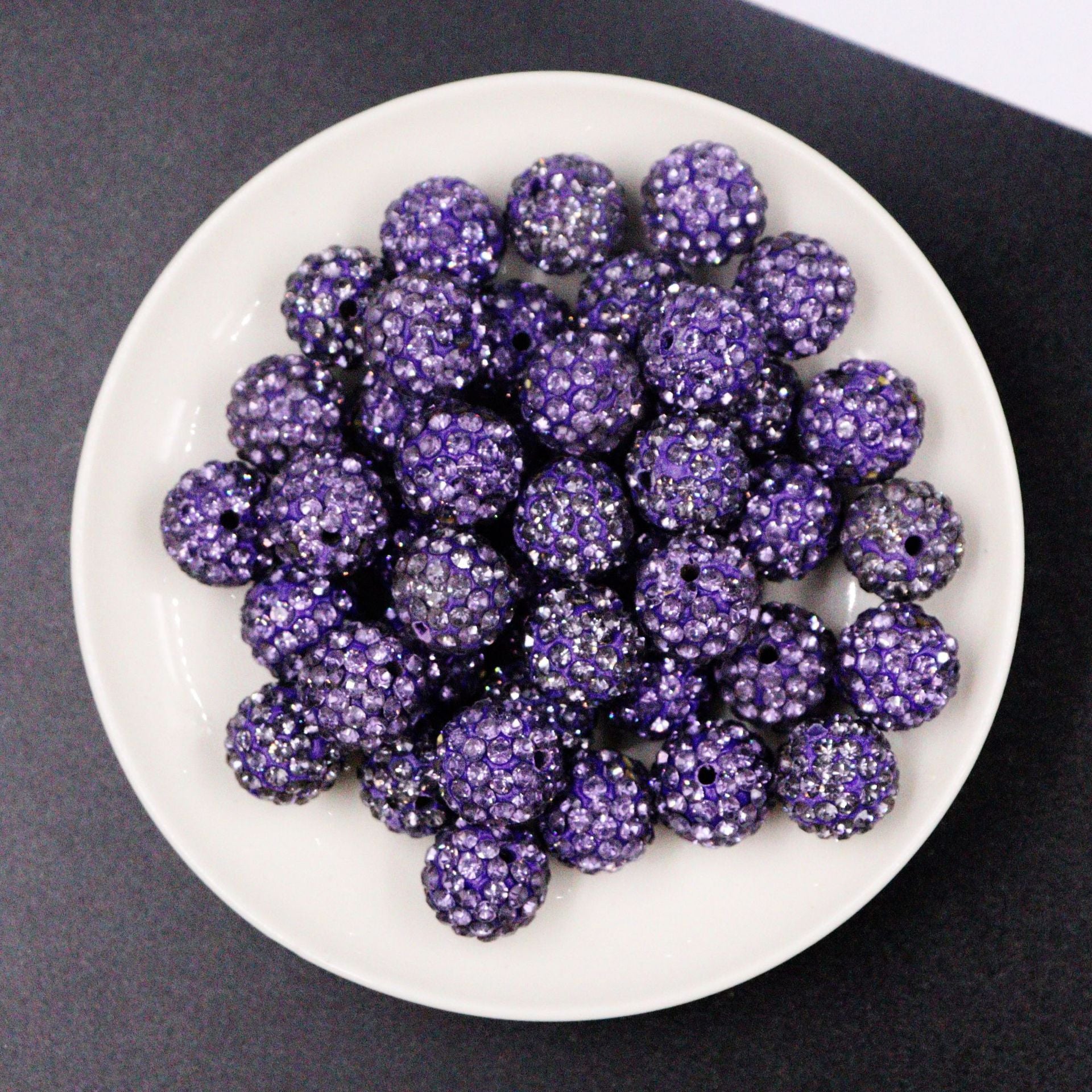 Wholesale 100pcs 8mm-12mm  Diamond Balls Handmade Diy Beads