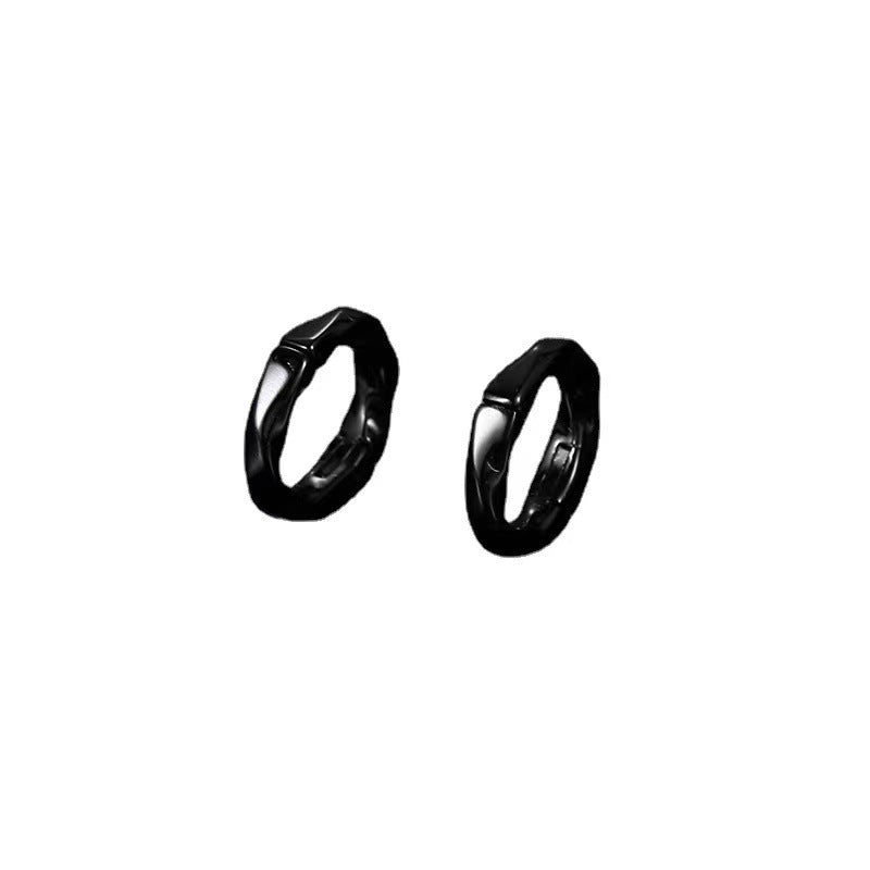 Wholesale Personalized Earrings for Men New High-end Style No Hole Hip-hop Earrings