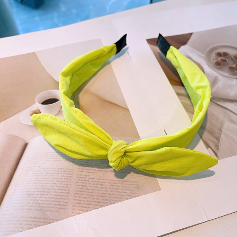 Wholesale Colorful Dopamine Bow Headbands