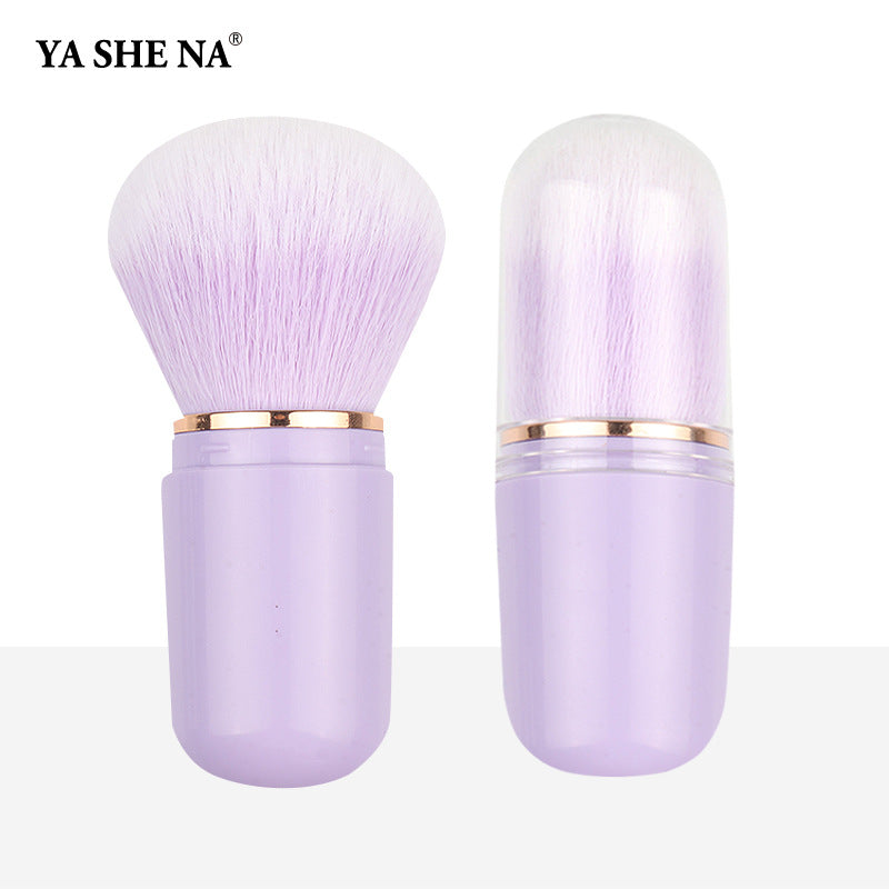 Wholesale Retractable Portable Capsule Makeup Brush