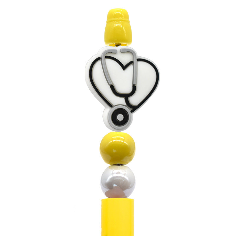 Wholesale  Random 100pcs/pack  Medical Series Ballpoint Pen Beads