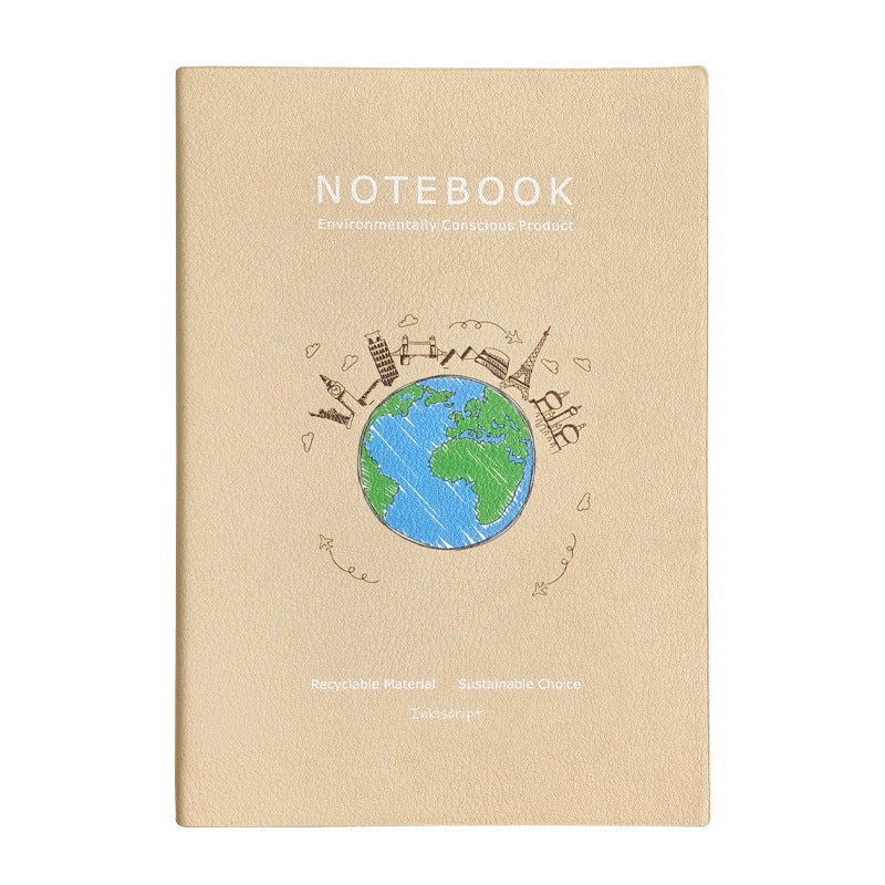 Wholesale Cross-Border Environmentally Friendly Recycled Material Rpet Notebook Source Factory Soft Cover with Customized Logo