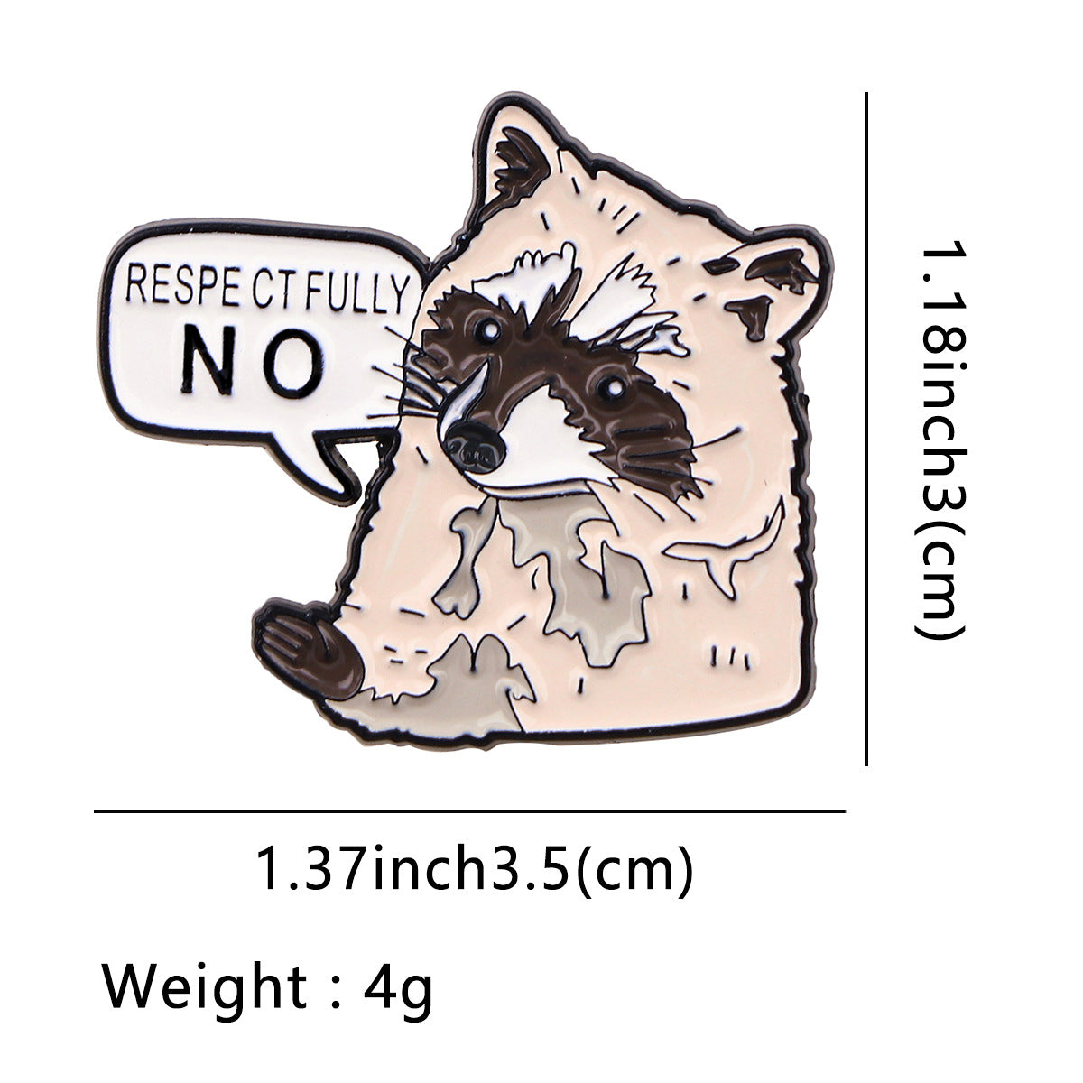 Wholesale Cartoon cute quote brooch metal alloy badge