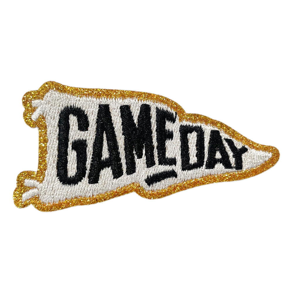 Wholesale Gameday Football Helmet Embroidered Patch Iron On Applique For ets And Clothing