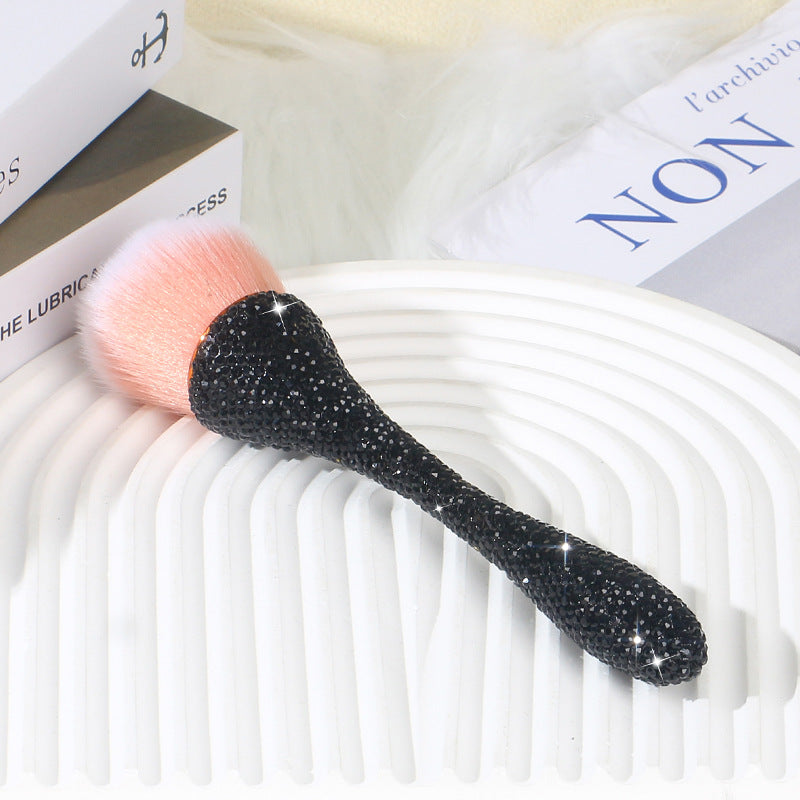 Wholesale Diamond Small Waist Loose Powder Soft Hair Makeup Brush