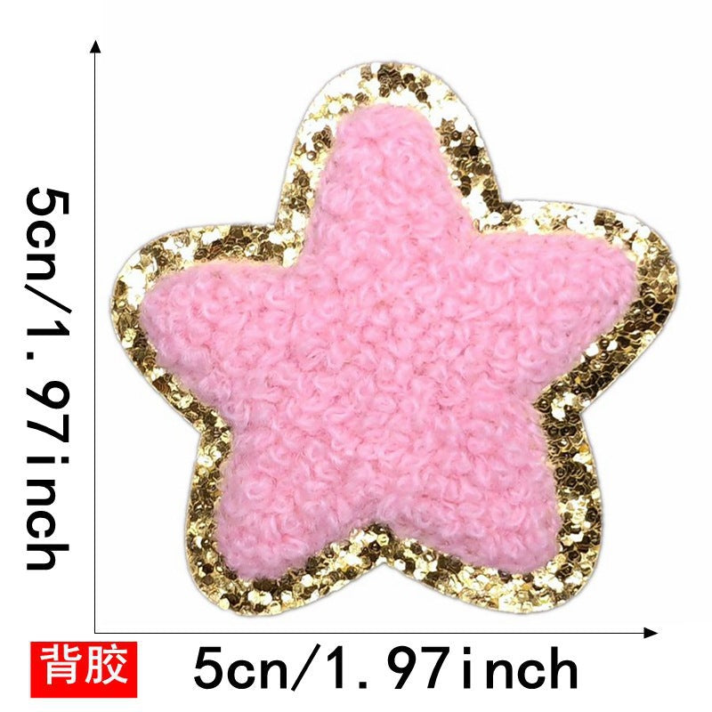 Wholesale Embroidered Patch Set Of 14 Decorative Fashion Accessory For Bags Clothing Gift Boutique Resale