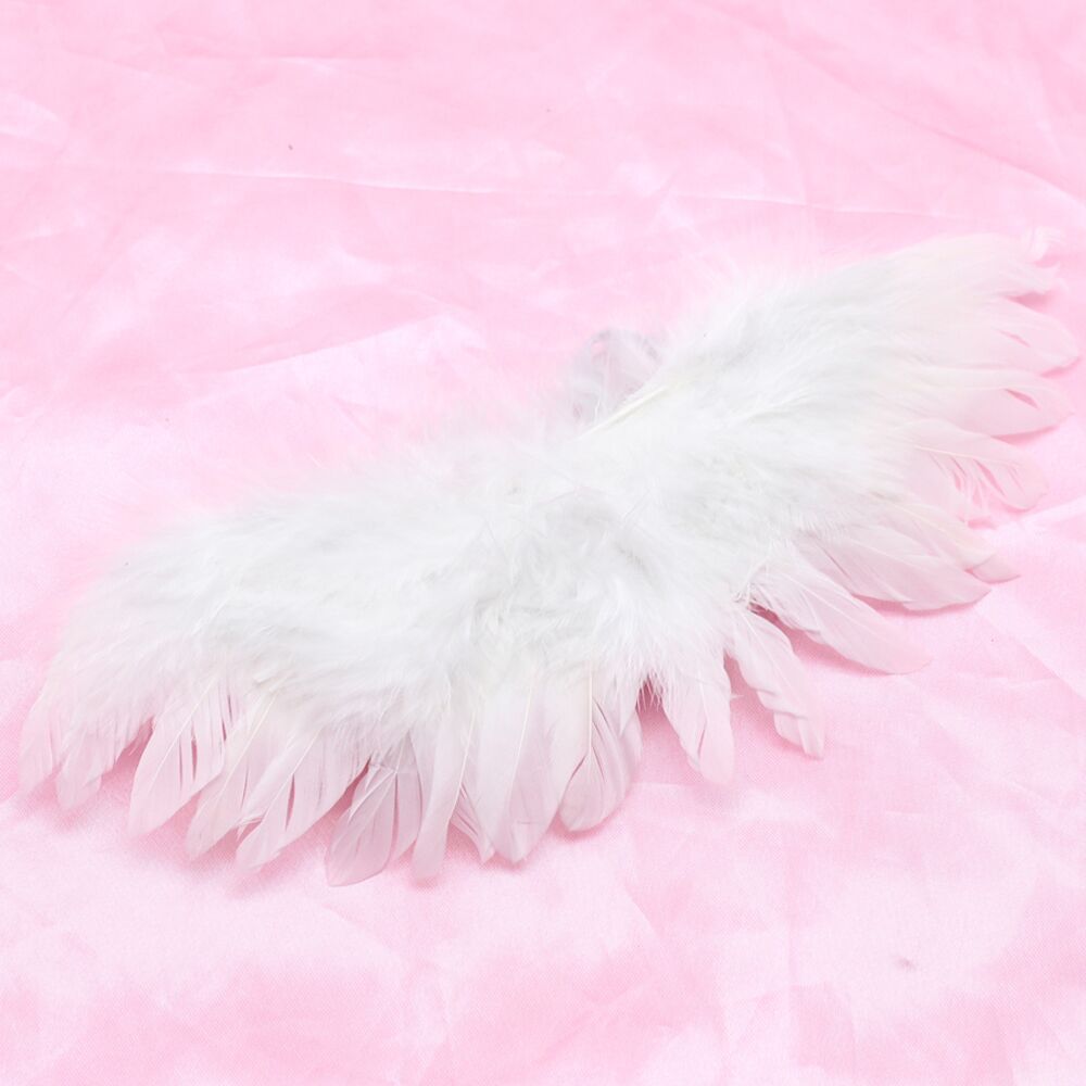Wholesale Little Angel Wings 15-20cm Cotton Doll Six-Point Baby Feather Small Accessories