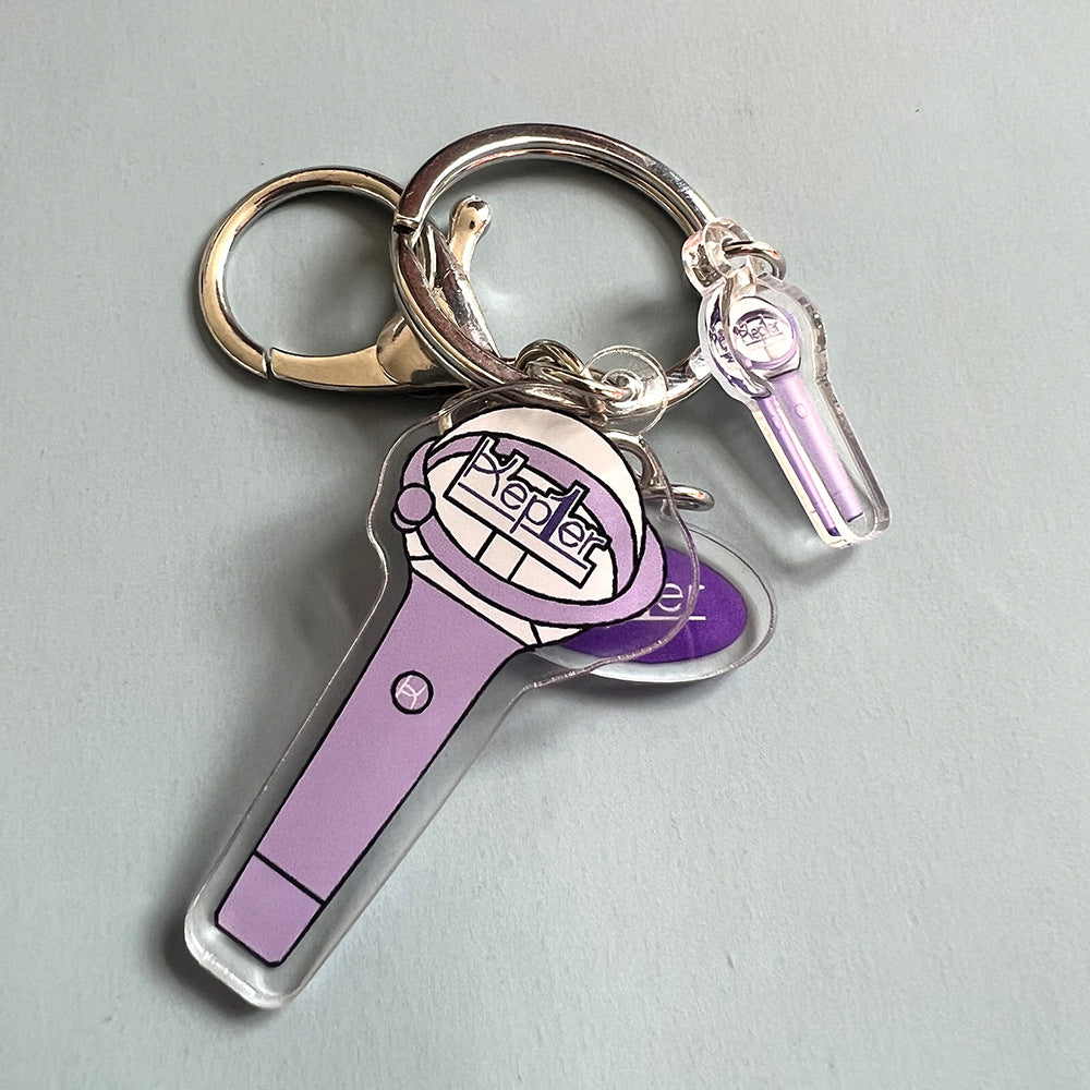 Wholesale NMIXX Combination Support Light Peripheral Keychain