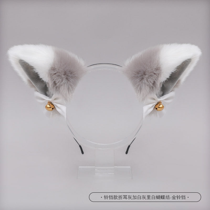 Wholesale Cute Plush Cat's Ears Plush Headband