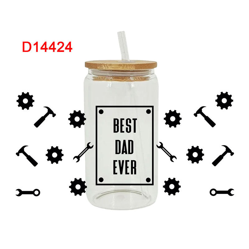 Wholesale UV Transfer Paste Glass Crystal Label Crystal Paste 16OZ UV DTF WRAPS