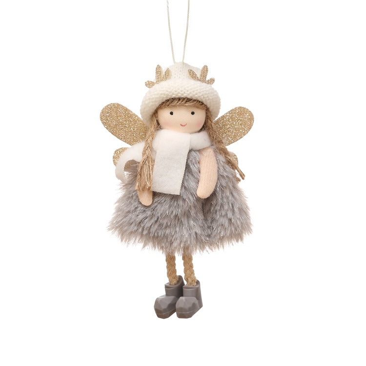 Wholesale Hats Deer Antlers Girls Angel Fabric Decorative Pendants