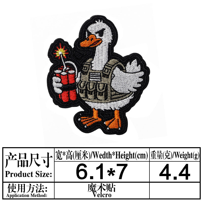 Wholesale Duck Goose Tactical Velcro Armband Epaulet Animal Patches