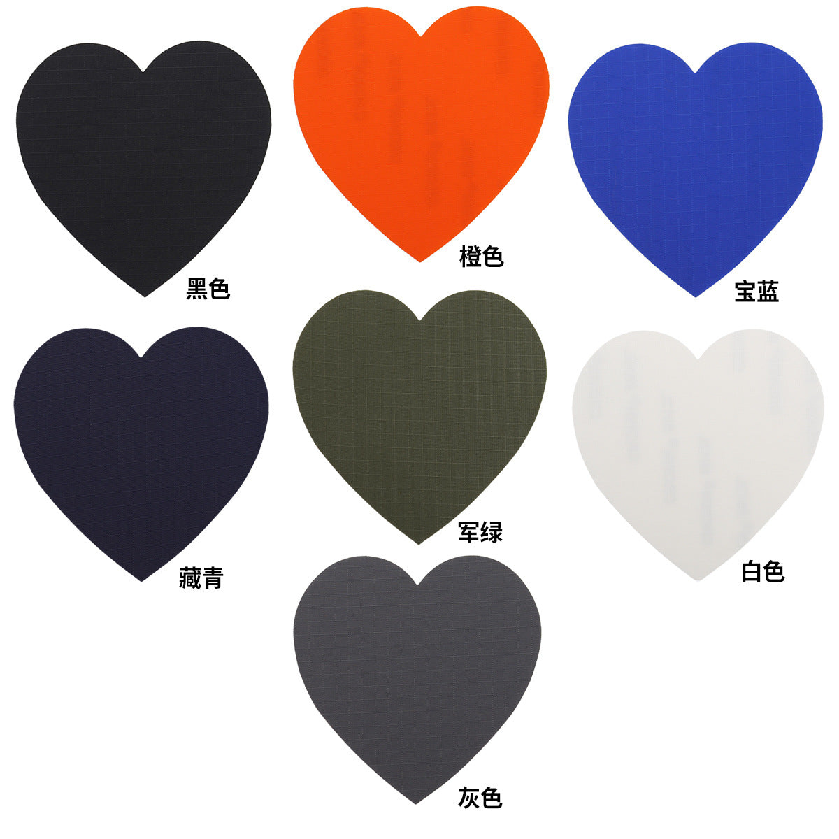 Wholesale Sapphire Blue Nylon Self Adhesive Repair Patches 11 Pack No Sew Waterproof Fabric For Coats Raincoats Tents Down ets Everyday Home Travel Gift
